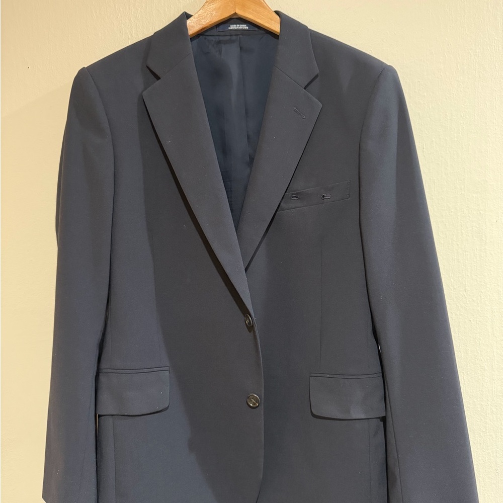Lands' End Mens Blazer Tradition Fit Jacket Size M